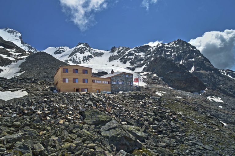 Domhütte. Vir: domhuette.ch