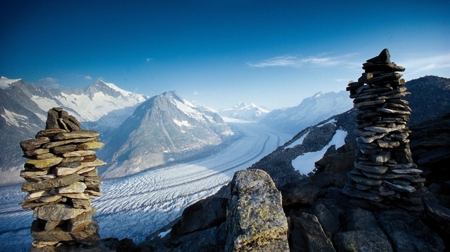 Aletschgletscher. Vir: myswitzerland.com