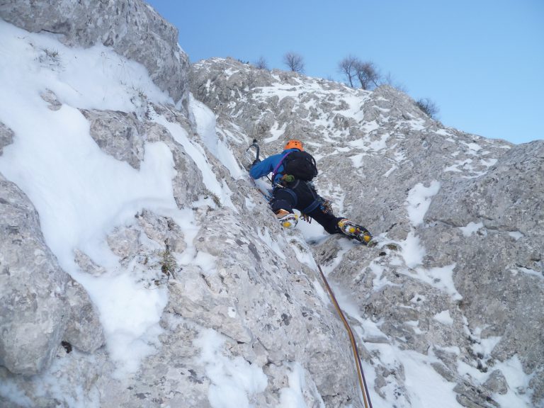 Begunjščica - Kozorogova smer-22.3.2013