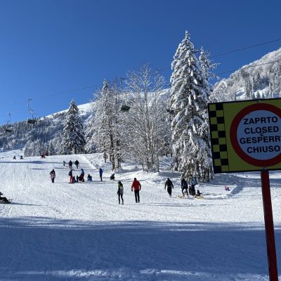 Zaprto. Obiska pa cela občina :)