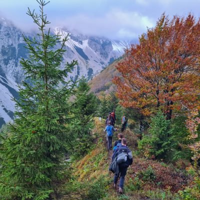 Začetek grebena Ljubeljščice. Foto: Tanja Stanič