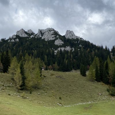 Na Možeh - eden od treh prehojenih grebenov ta dan