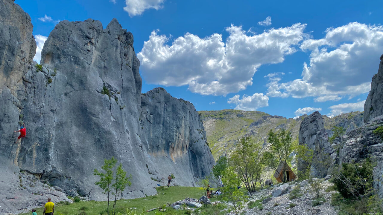 Plezališče Blagaj, sektor Rebro