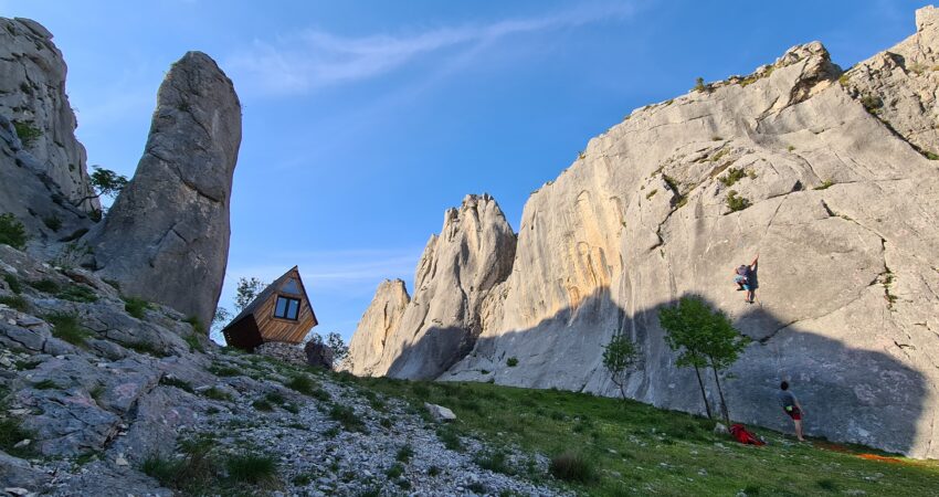 Plezališče Blagaj, sektor Rebro